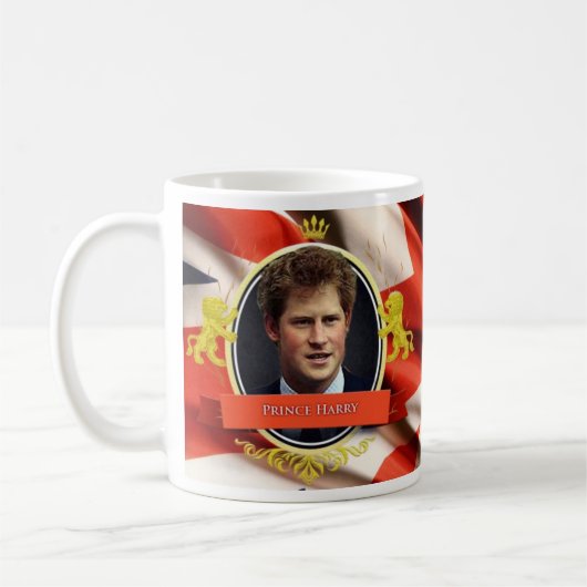 Prinz Harry Historical Mug Kaffeetasse (Links)