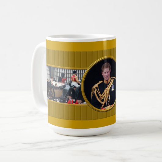 Prinz Harry Kaffeetasse (Vorderseite Links)
