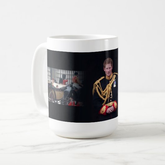 Prinz Harry Kaffeetasse (Vorderseite Links)