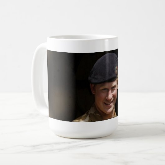Prinz Harry Kaffeetasse (Vorderseite Links)