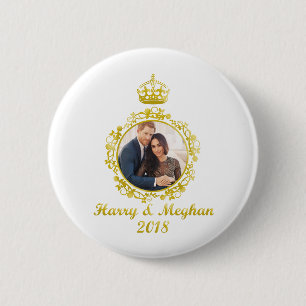 Prinz Harry und Meghan Markle Button