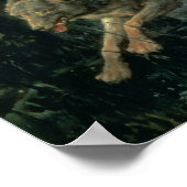 Prinz Ivan über den grauen Wolf, 1889 Poster (Ecke)