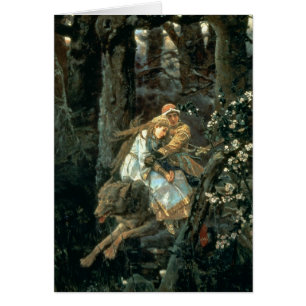 Prinz Iwan auf dem grauen Wolf, 1889