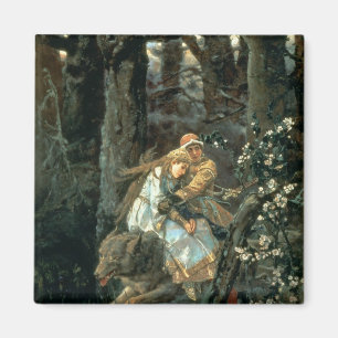 Prinz Iwan auf dem grauen Wolf, 1889 Magnet