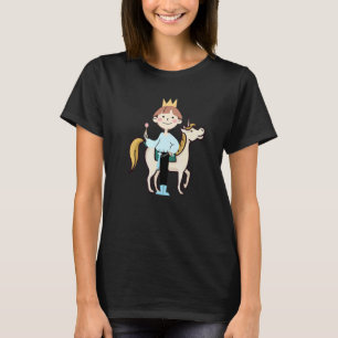 Prinz König Pferd Niedlich T-Shirt