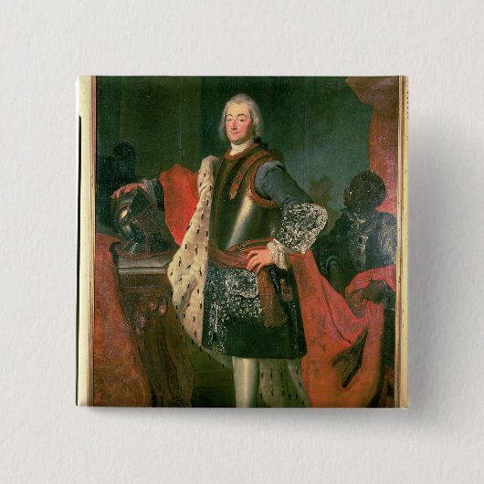 Prinz Leopold Von Anhalt-Kothen Button (Vorderseite)