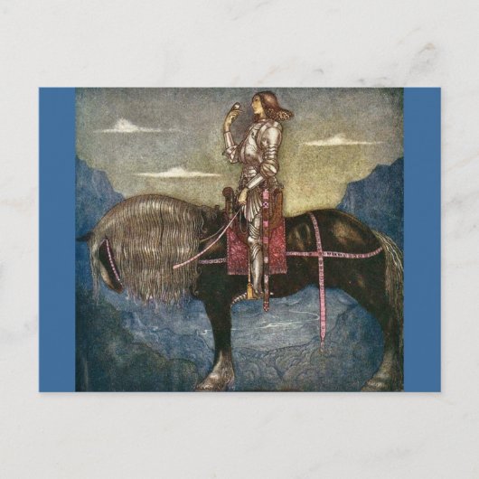 Prinz mit Bird Postkarte (Vorderseite)