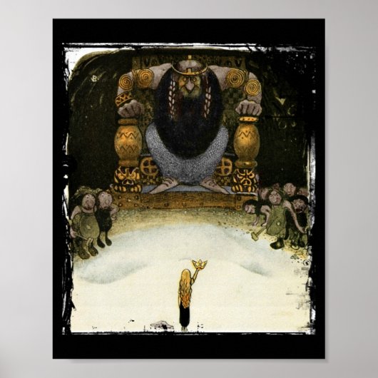 Prinz mit dem Trollkönig Poster (Vorne)