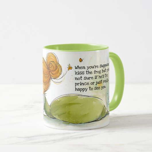 Prinz oder Frosch Tasse (VorderseiteRechts)