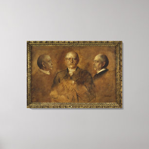 Prinz Otto von Bismarck, 1884 Leinwanddruck