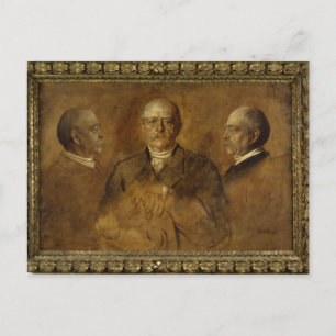 Prinz Otto von Bismarck, 1884 Postkarte