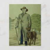 Prinz Otto von Bismarck in Friedrichsruh Postkarte (Vorderseite)