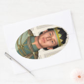 Prinz Ovaler Aufkleber (Umschlag)