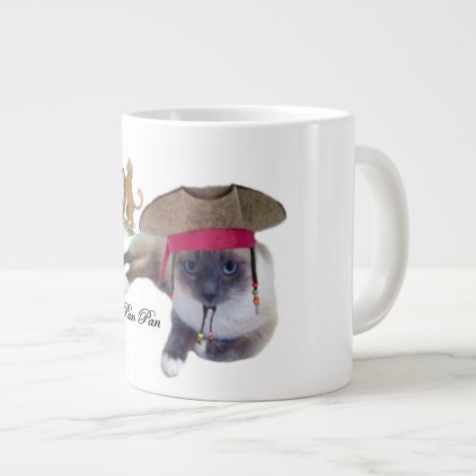 Prinz Pan Pan Pirate Mug Jumbo-Tasse (Vorderseite Rechts)