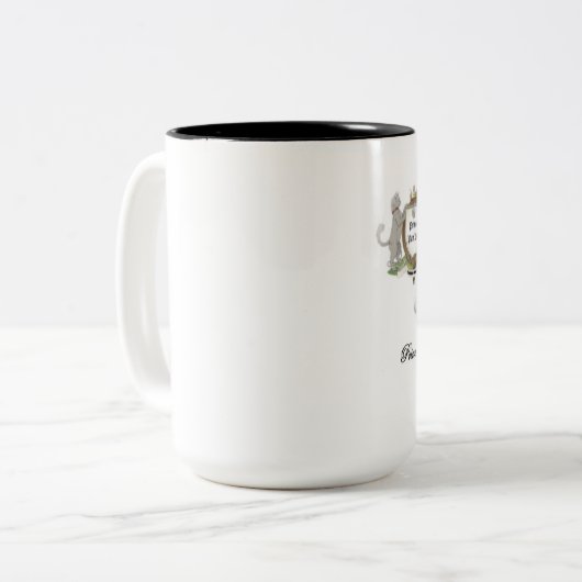 Prinz Pan Pan Pirate Mug Zweifarbige Tasse (Vorderseite Links)