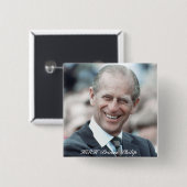 Prinz Philip 1983 Button (Vorne & Hinten)