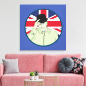 Prinz Philip Duke von Edinburgh Leinwanddruck (Insitu (Wohnzimmer))