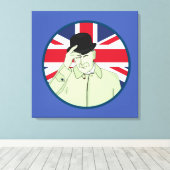 Prinz Philip Duke von Edinburgh Leinwanddruck (Insitu (Holzboden))