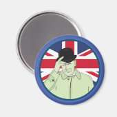 Prinz Philip Duke von Edinburgh Magnet (Vorderseite/Rückseite)