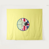 Prinz Philip Duke von Edinburgh Wandteppich (Vorderseite (Horizontal))