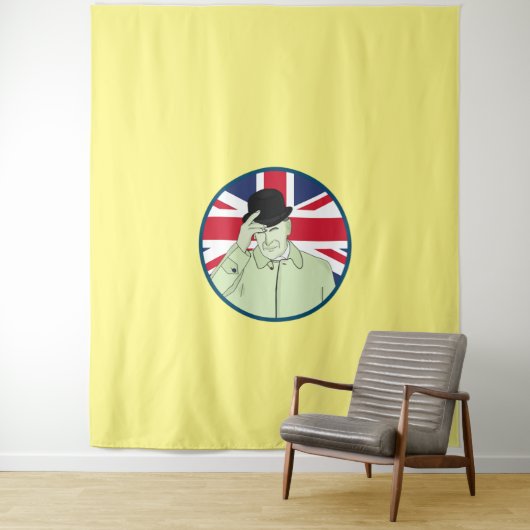 Prinz Philip Duke von Edinburgh Wandteppich (Beispiel)