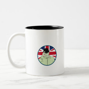 Prinz Philip Duke von Edinburgh Zweifarbige Tasse