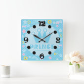 Prinz Quadratische Wanduhr (Zuhause)