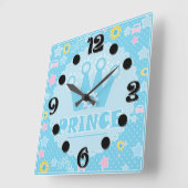 Prinz Quadratische Wanduhr (Winkel)