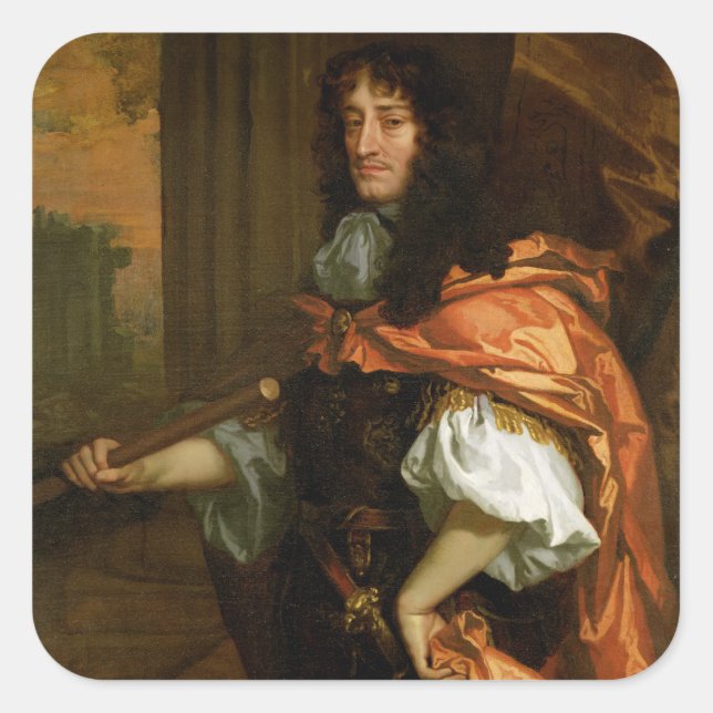 Prinz Rupert (1619-82), c.1666-71 (Öl auf Quadratischer Aufkleber (Vorderseite)