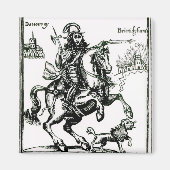 Prinz Rupert auf Horseback Magnet (Vorne)