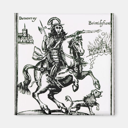 Prinz Rupert auf Horseback Magnet (Vorne)