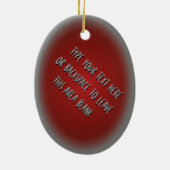 Prinz Rupert Ornament Personalized BC Souvenirs (Hinten)