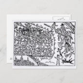 Prinz Rupert Verstecken in einer Bean Postkarte (Vorne/Hinten)