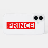 Prinz Stempel iPhone 16 Hülle (Rückseite (Horizontal))