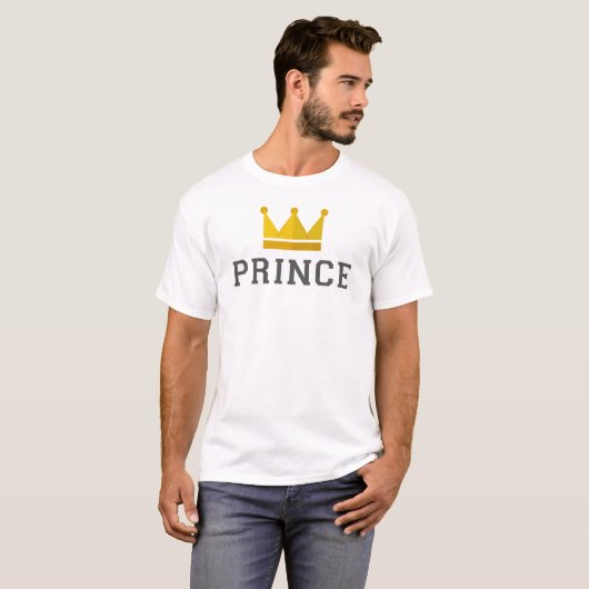Prinz und Prinzessin Couple T-Shirt (Vorne ganz)