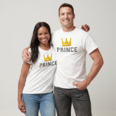 Prinz und Prinzessin Couple T-Shirt (Unisex)