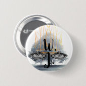 Prinz von Madness Royal Monochrome Button (Vorne & Hinten)