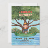 Prinz Wasserfarbe Einladung (Vorderseite)