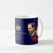 Prinz William u. Catherine-Tasse Kaffeetasse (VorderseiteRechts)