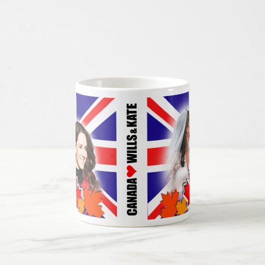 Prinz William u. Kate Kanada Tasse (Mittel)