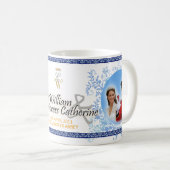 Prinz William u. Kate königliche Hochzeits-Tasse Kaffeetasse (VorderseiteRechts)