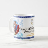 Prinz William u. Kate königliche Hochzeits-Tasse Kaffeetasse (Vorderseite Links)
