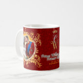 Prinz William u. Kate Kuss-Tasse Kaffeetasse (Vorderseite Links)
