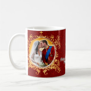 Prinz William u. Kate Kuss-Tasse Kaffeetasse