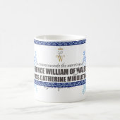 Prinz William u. Kate Middleton königliche Kaffeetasse (Mittel)