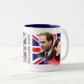 Prinz William u. Kate Middleton Tasse (VorderseiteRechts)