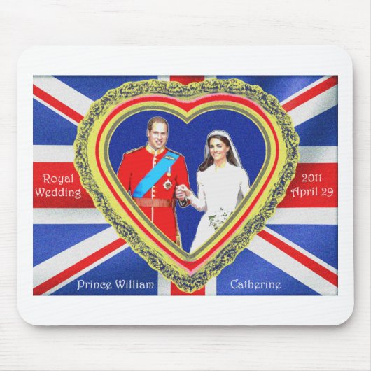 Prinz William und königliche Hochzeit Catherine Mousepad (Vorne)