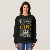 Prinz wird König, unsere Herzen erheben sich - Krö Sweatshirt (Vorne ganz)