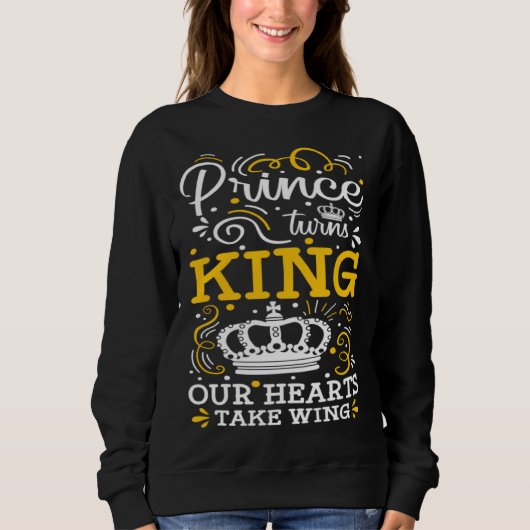 Prinz wird König, unsere Herzen erheben sich - Krö Sweatshirt (Vorderseite)