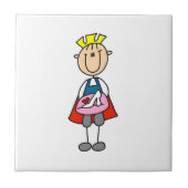 Prinz With Glass Slipper Fliese (Vorderseite)